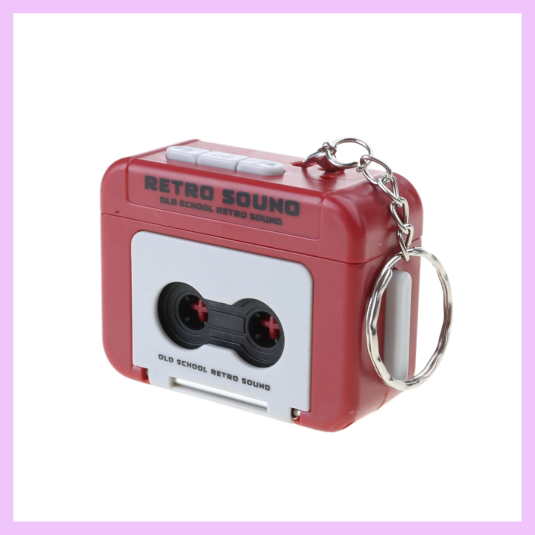 Retro cassette Keychains