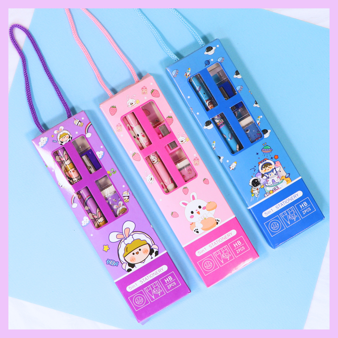 5 in 1 Stationery Gift Set