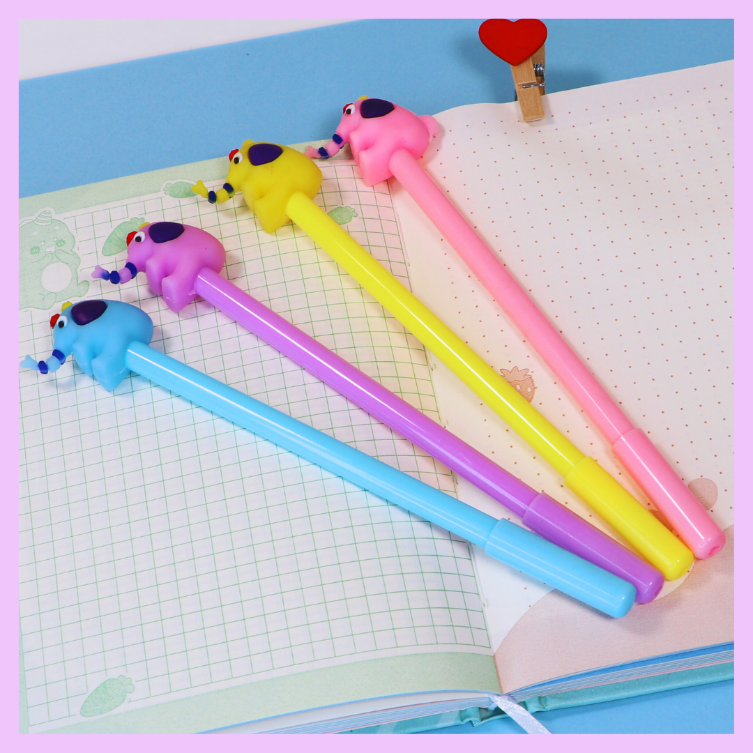 Elephant gel pen - main view