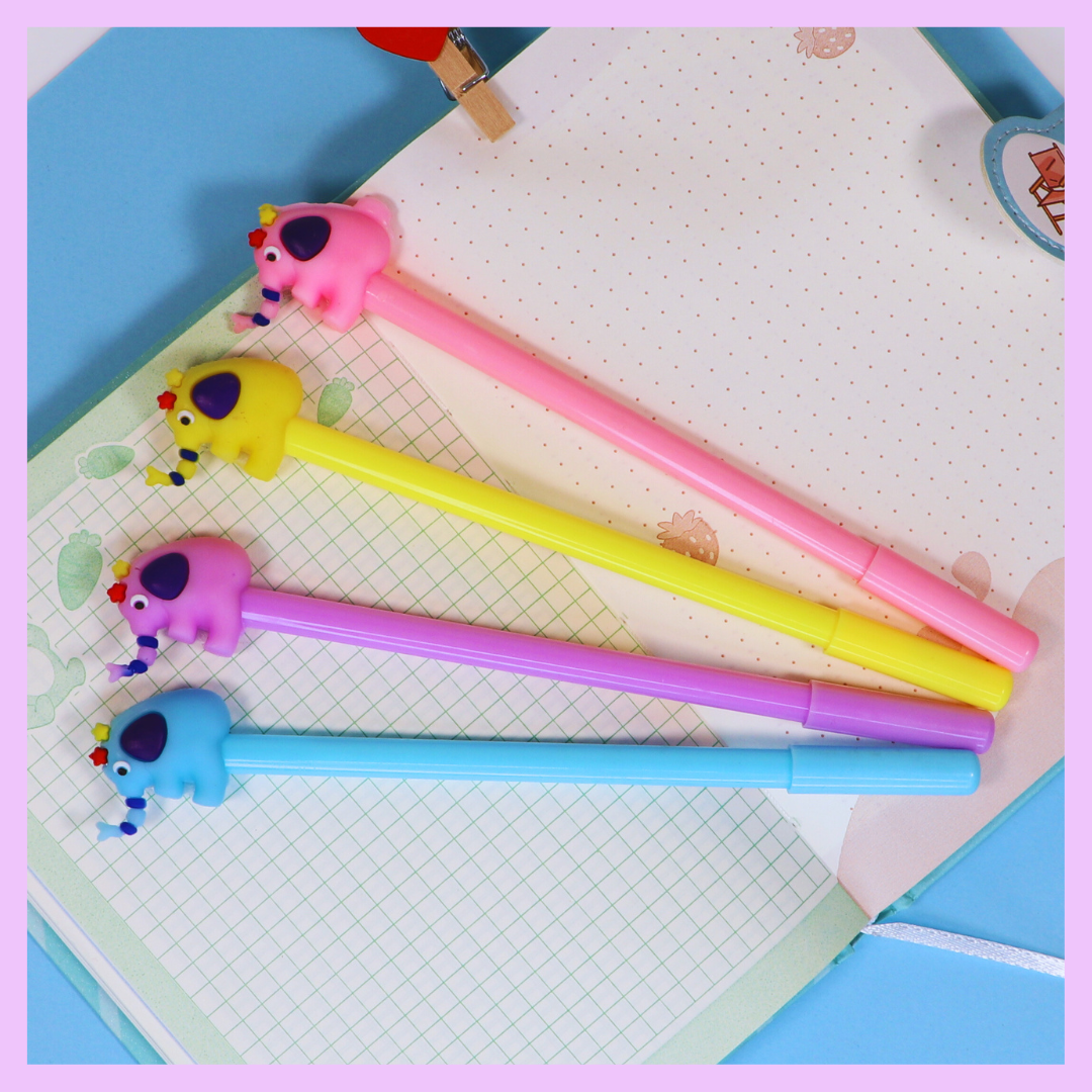 Elephant gel pen - alternate view