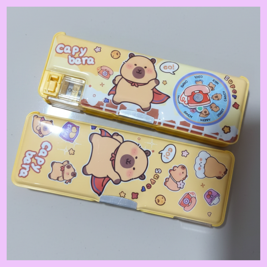 Pencil Box  2 compartments with Spinner_2