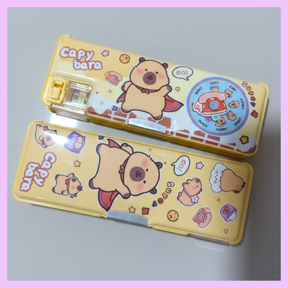 Pencil Box  2 compartments with Spinner_2