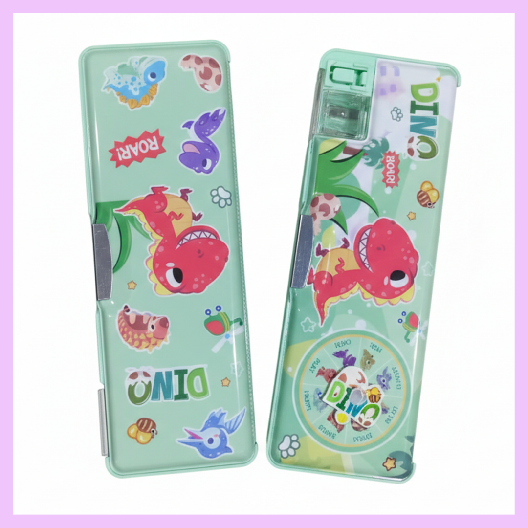 Pencil Box  2 compartments with Spinner_3