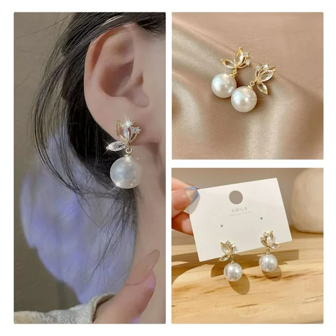 Pearl Drop Earings