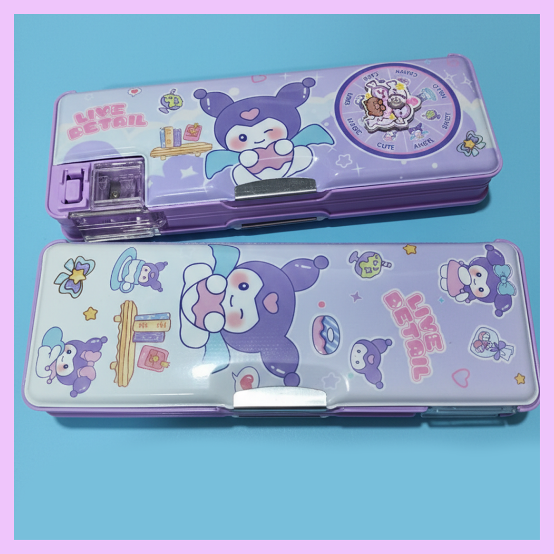 Pencil Box  2 compartments with Spinner_4