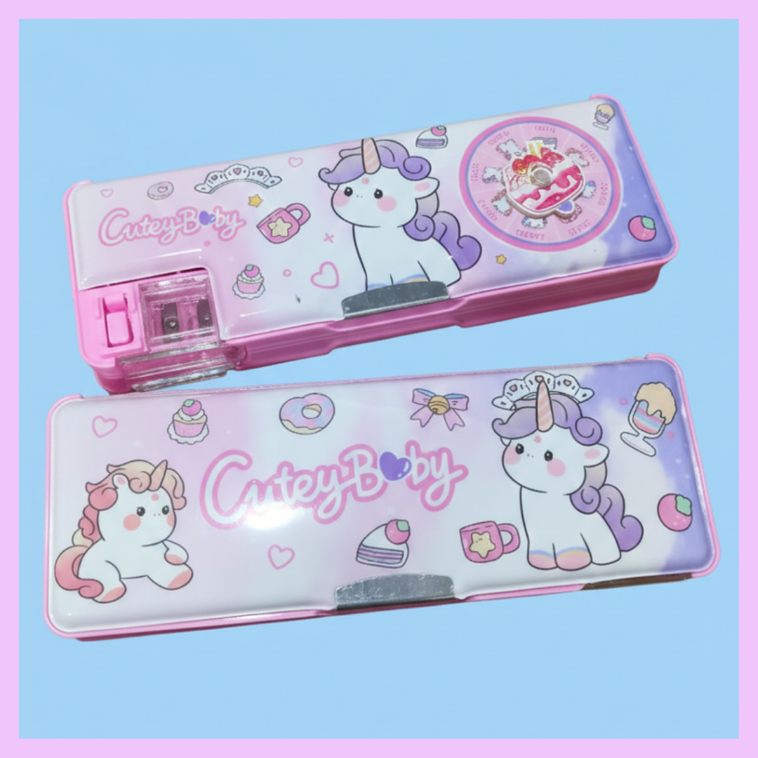 Pencil Box  2 compartments with Spinner_5