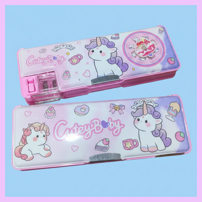 Pencil Box  2 compartments with Spinner_5