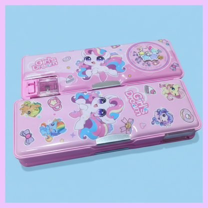 Pencil Box  2 compartments with Spinner_6