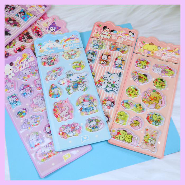 Sanrio water stickers - main product view