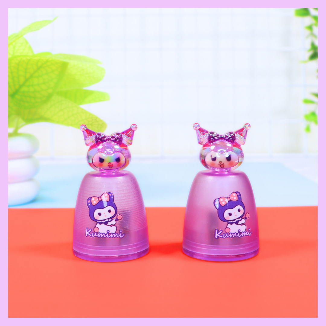 Kuromi pencil sharpener side view