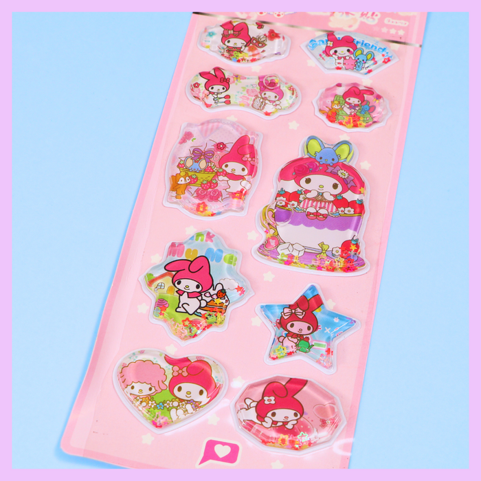Sanrio water stickers - My Melody design one