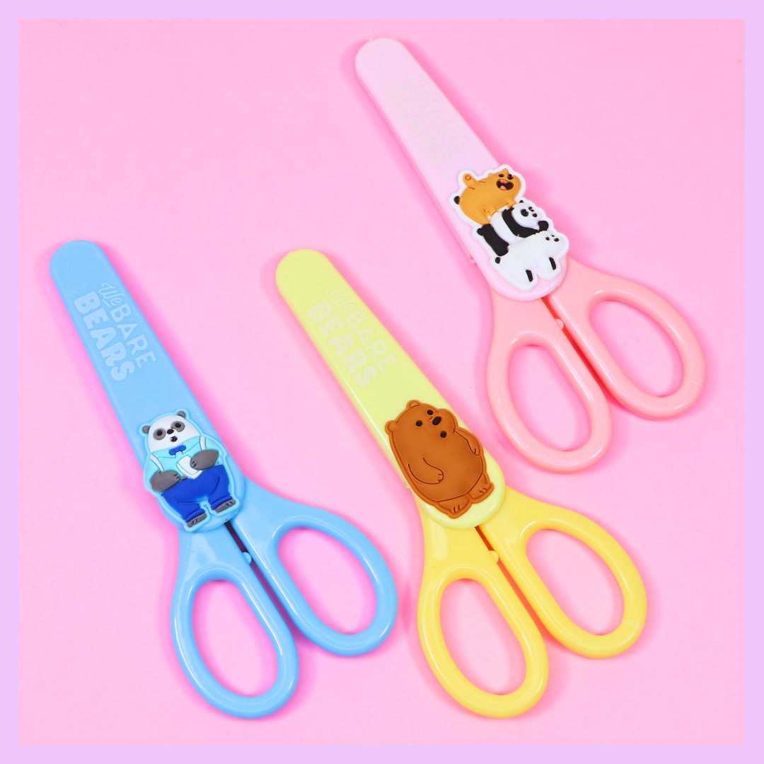 The Bare Bears Kawai Student Safety Scissors