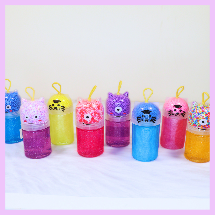 Assorted colourful squishy slime sensory toy for kids