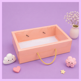 Rope Hamper Box – PINK (11/8/3″)
