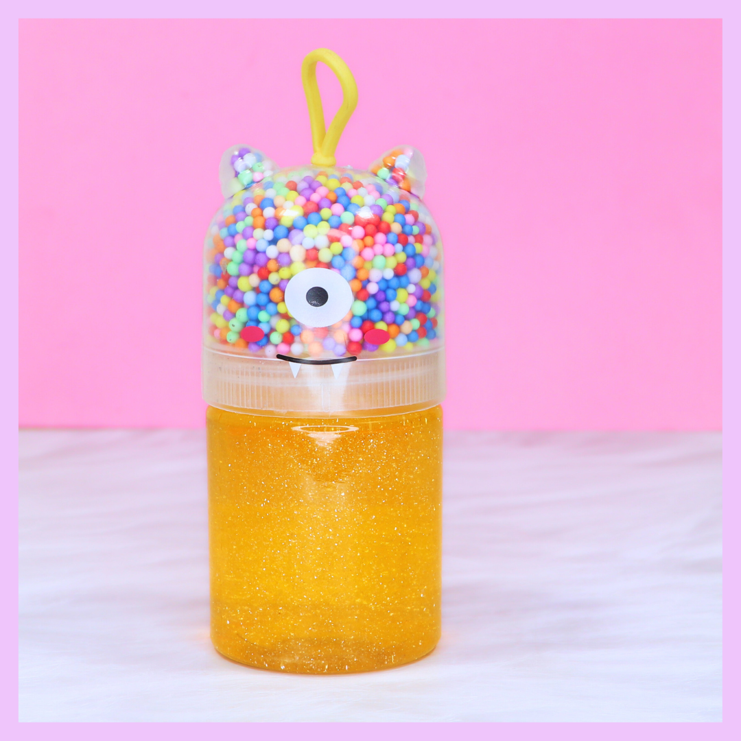 Bright colourful squishy slime toy for children