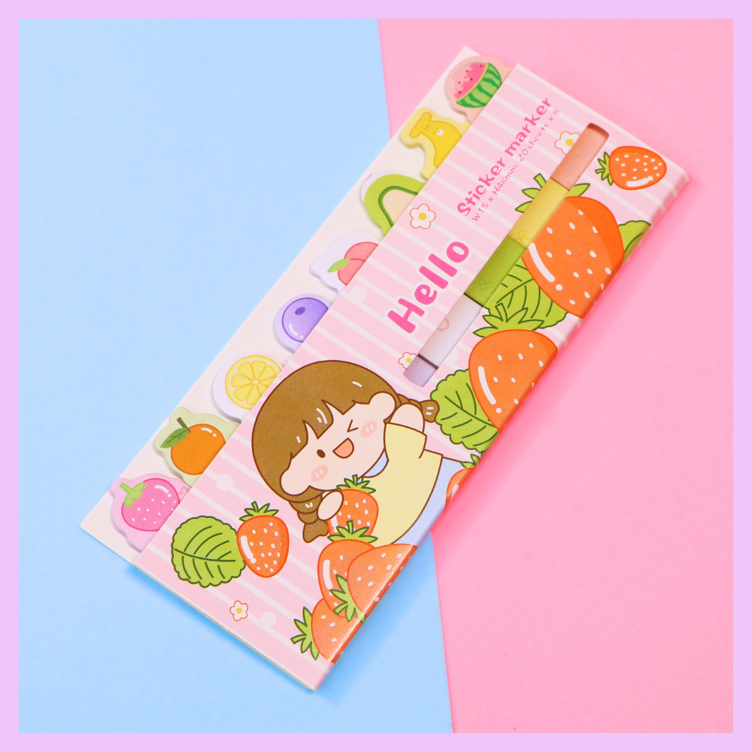 Sticky Notes Small_Fruit
