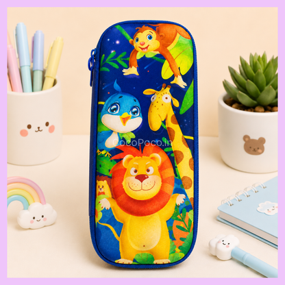 Pencil Case | Cute Printed School Stationery Pouch