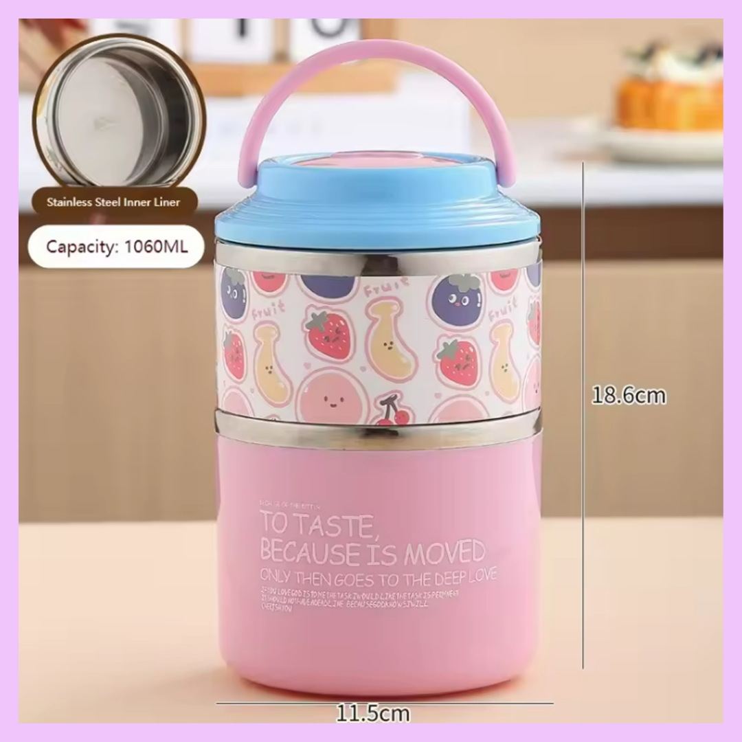 Insulated Lunch Box_Pink
