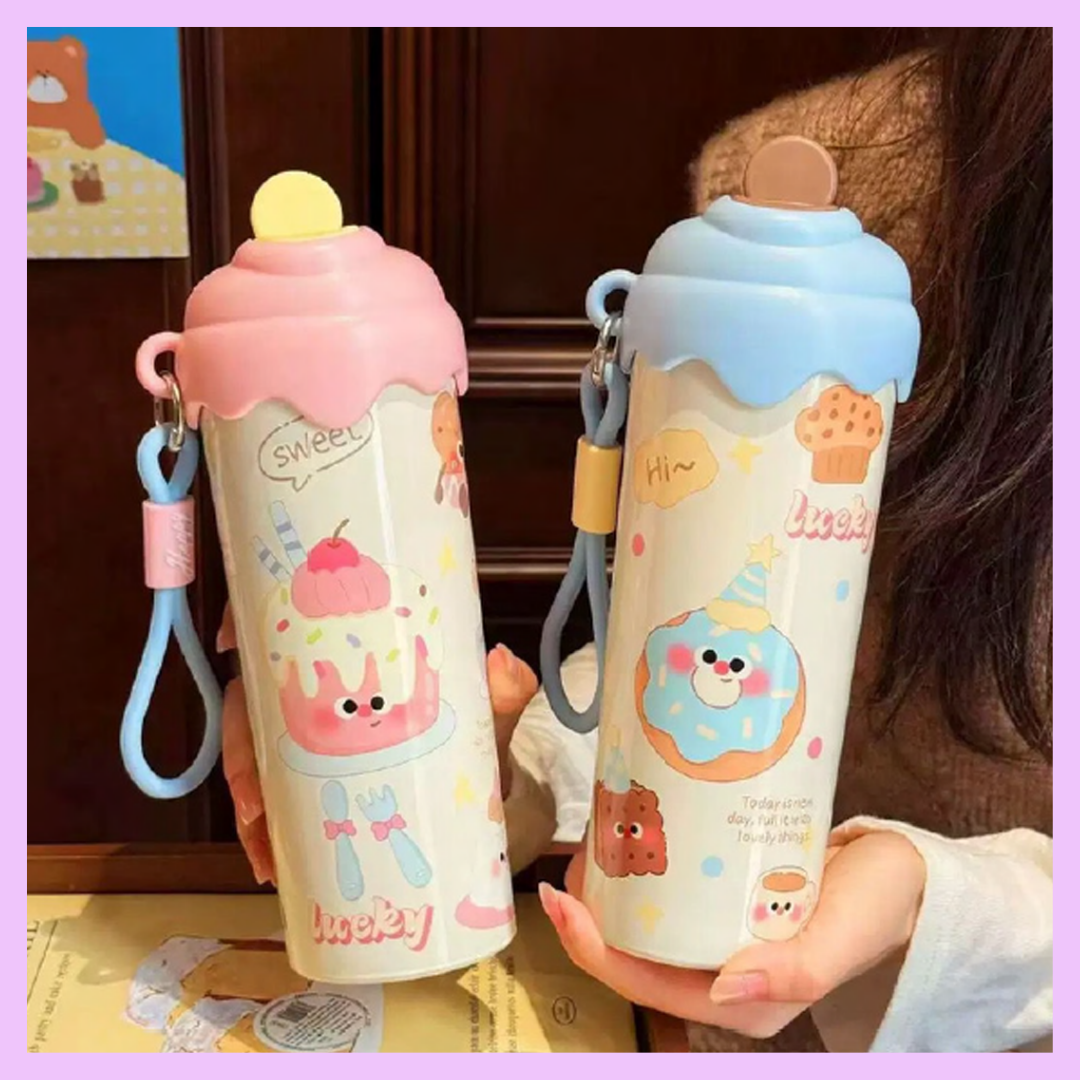 Food Theme Steel Water Bottle_2