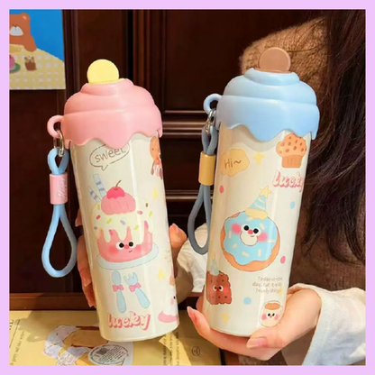 Food Theme Steel Water Bottle_2