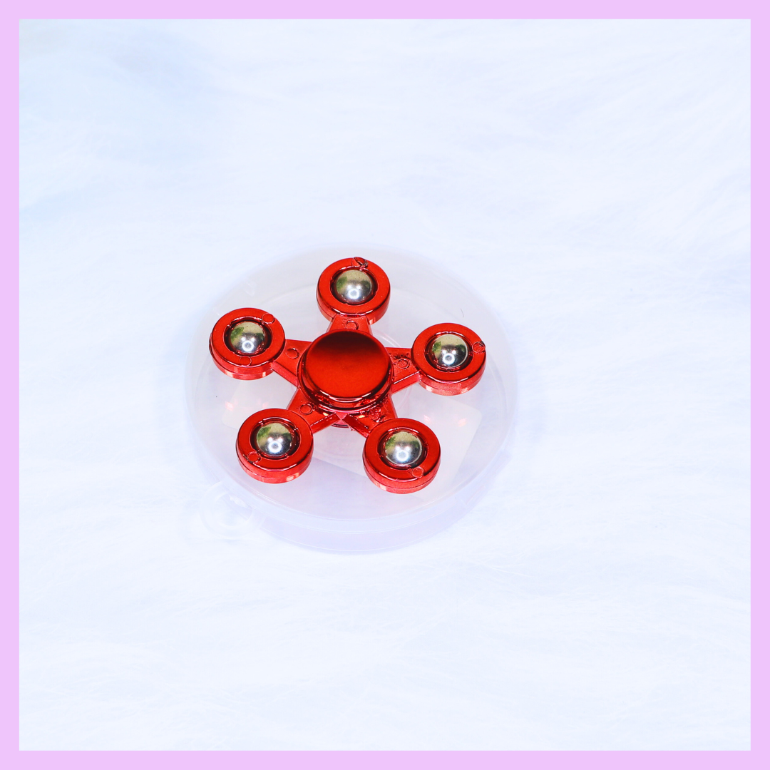 Small metal spinner - additional view
