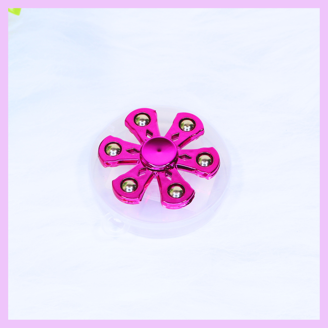 Small metal spinner - colour view