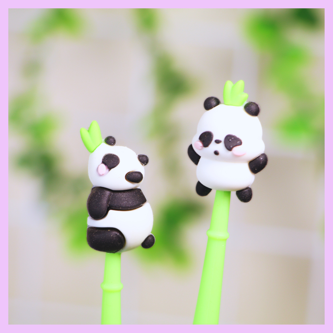 Cute panda shake gel pen alternate design