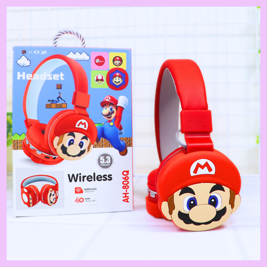 Wireless Headsets for kids - Mario