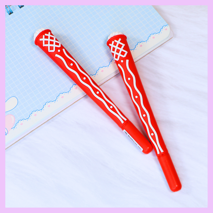 Food theme pen with ice cream design