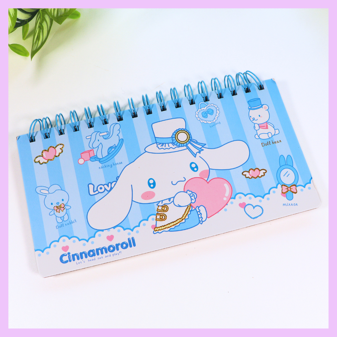 Cinnamoroll Sanrio weekly planner