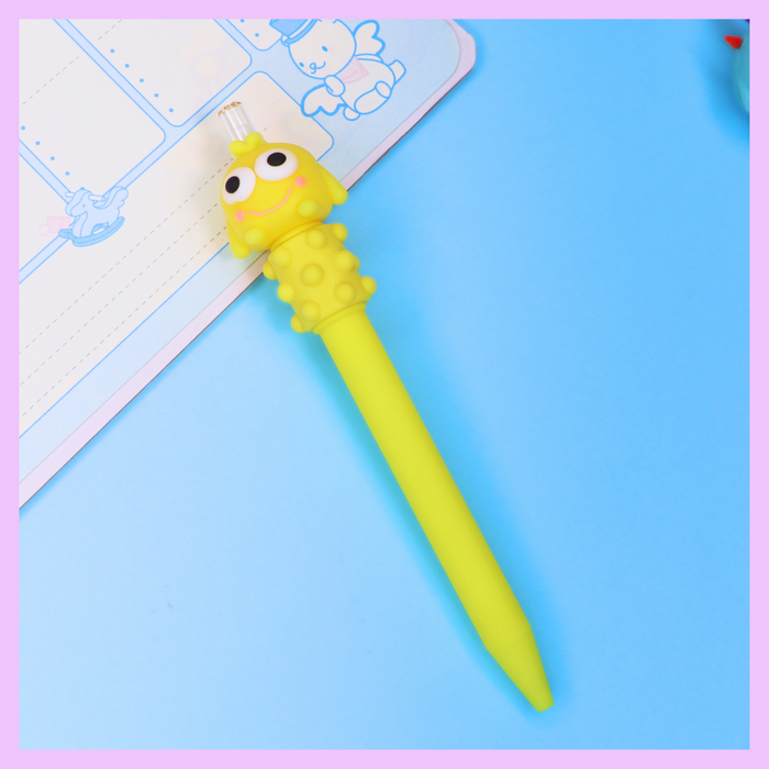 Monster massage pen in yellow