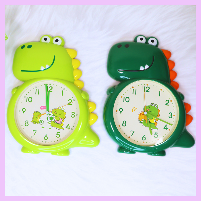 Dinosaur wall clock