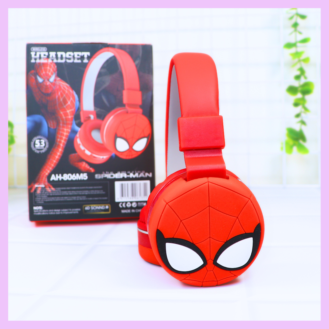 Spiderman wireless headphones for kids