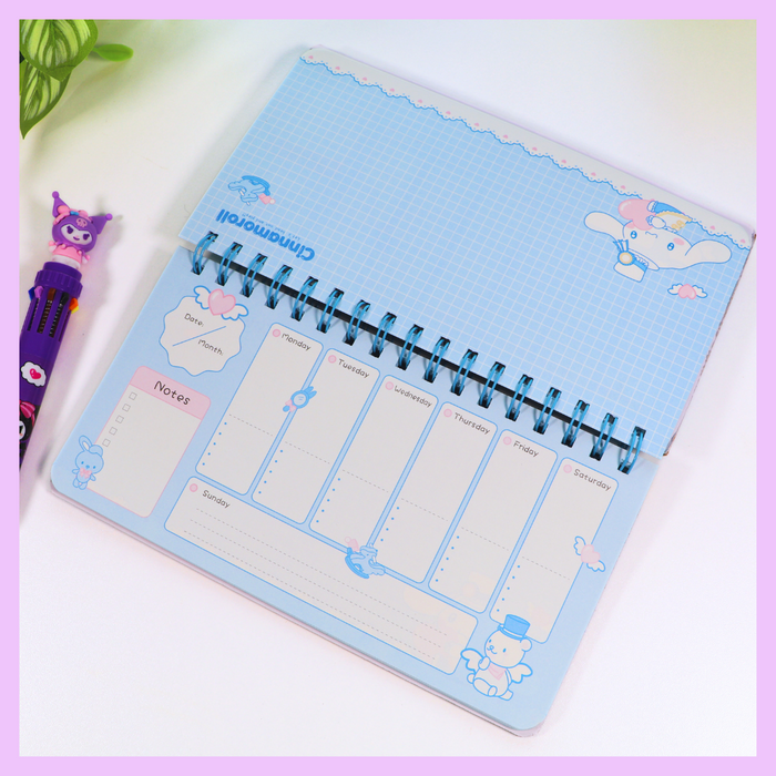 Sanrio weekly planner alternate cover