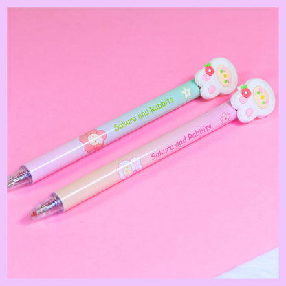 Shakura and Rabbit Pen