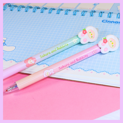 Shakura and Rabbit Pen