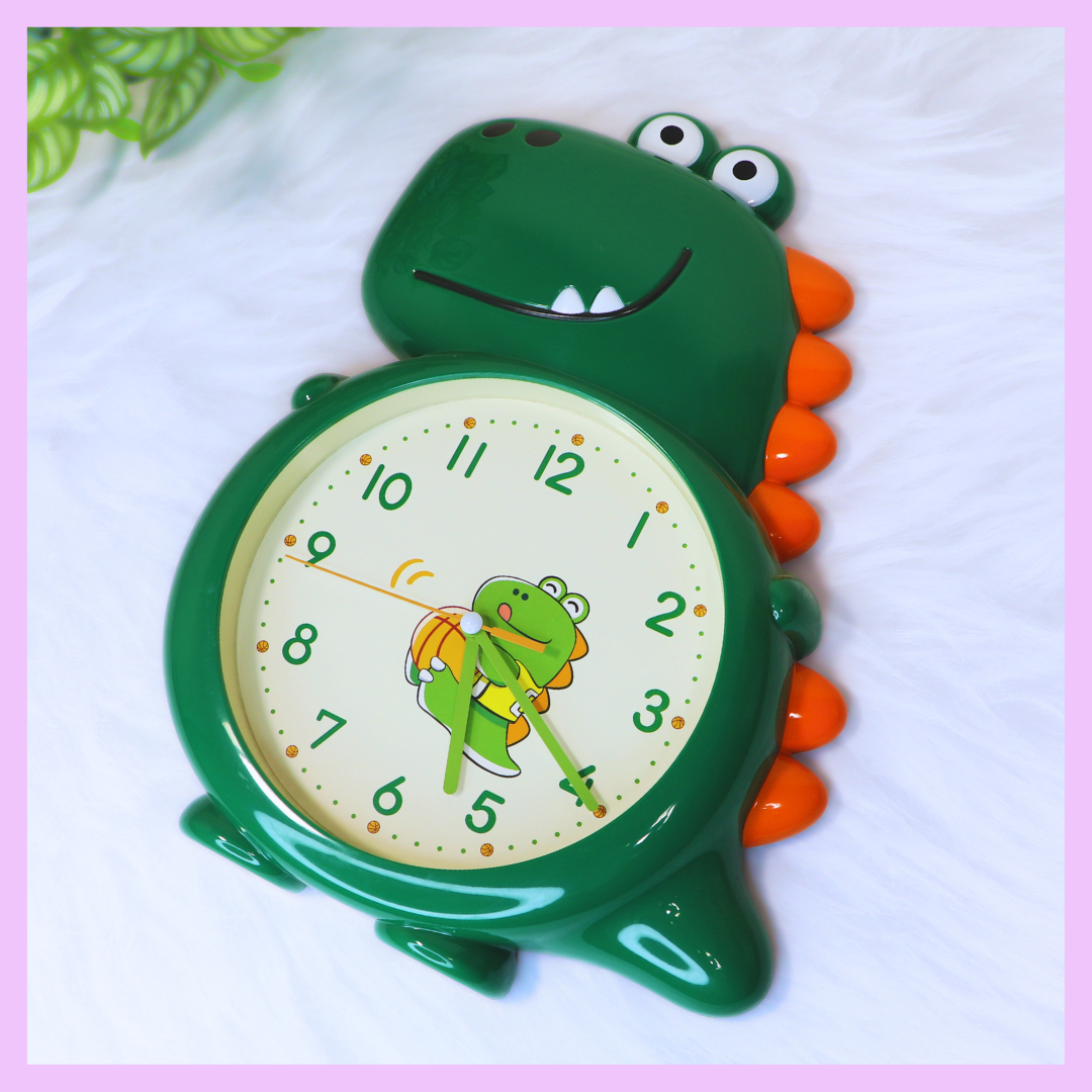 Dinosaur wall clock alternate design