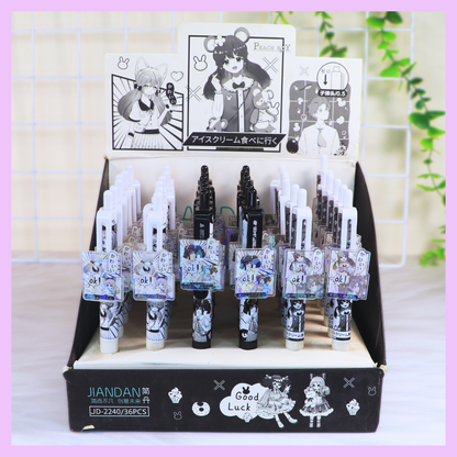 Anime-inspired pens stationery collection