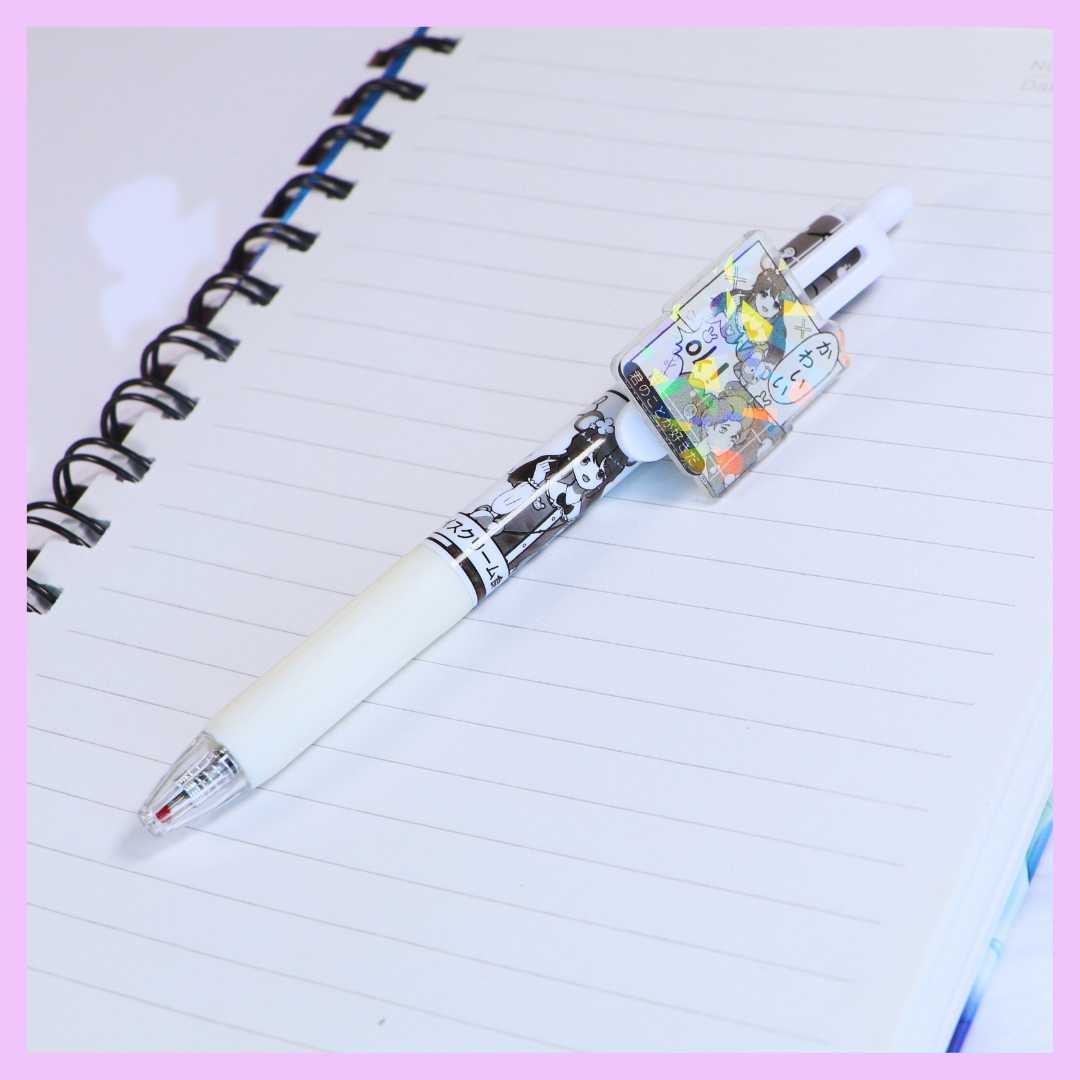 White anime pen design 2 alternate view
