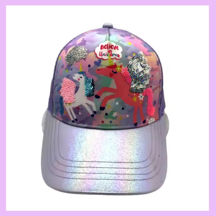 Premium kids cap alternate view