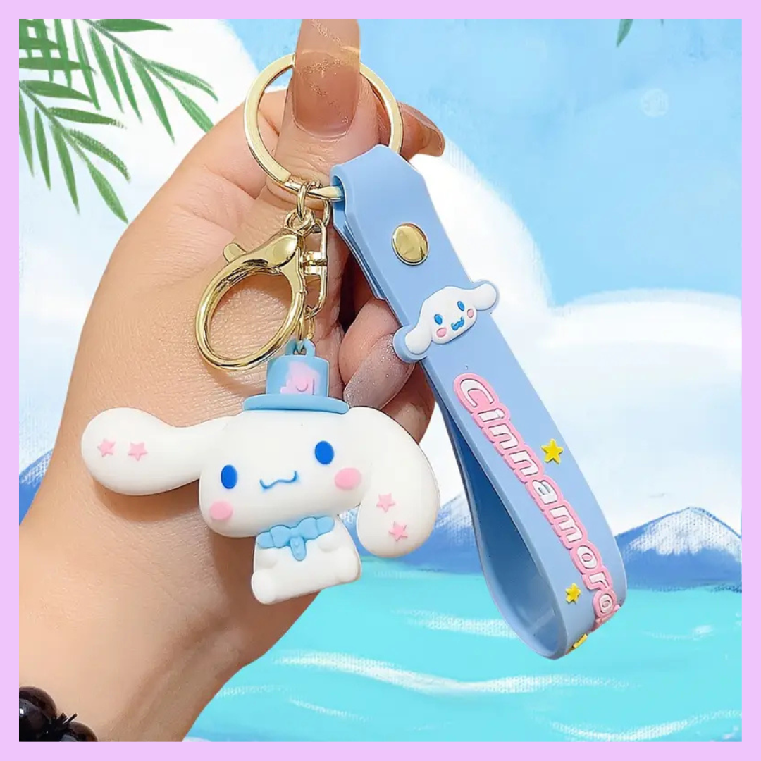 Cinnamoroll Keychain Design 3
