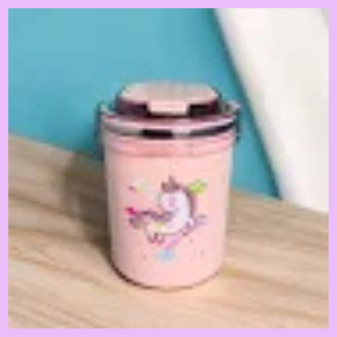 Pink 530 ml stainless steel mug