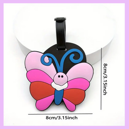 Butterfly Luggage Tag