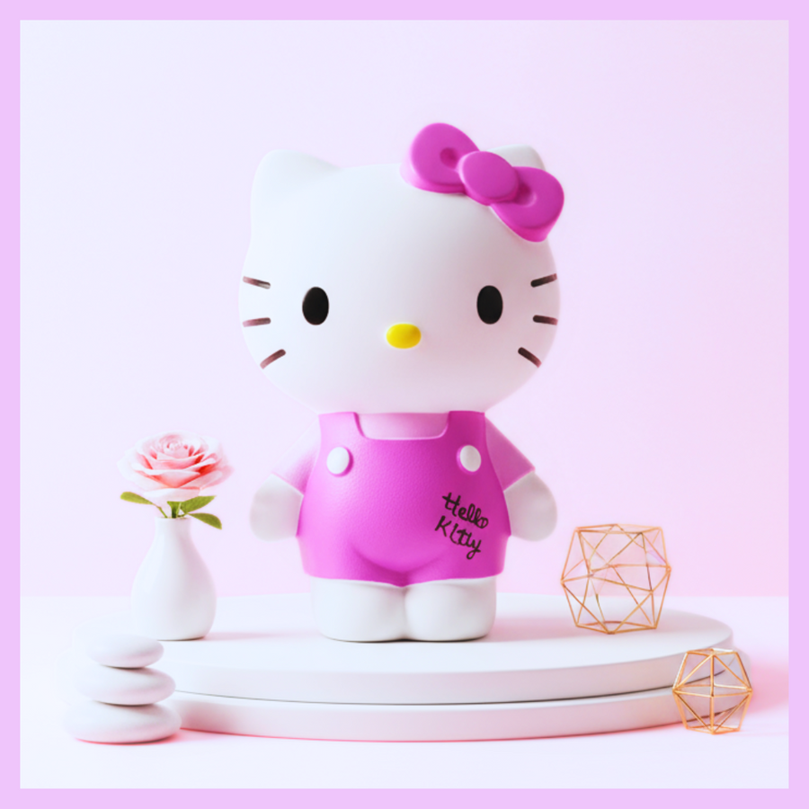Hello Kitty Piggy Bank Pink 1