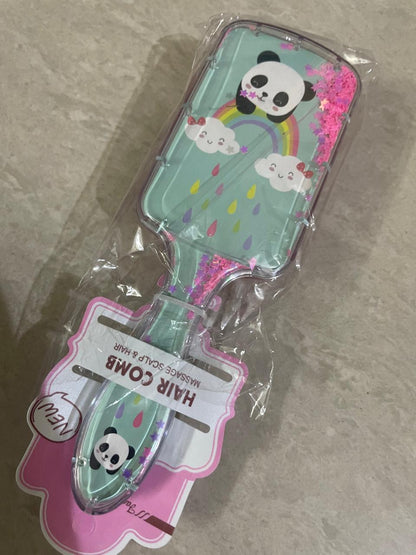 Panda Hair Brush  Assorted Colors