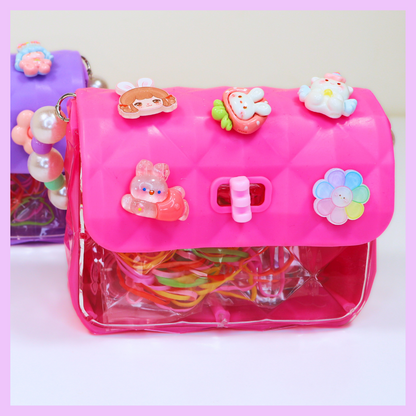 Hair Accessories in a Purse