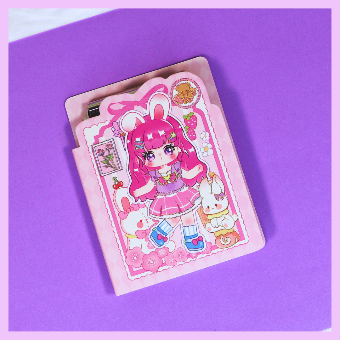 Small decorative notepad for journaling and reminders