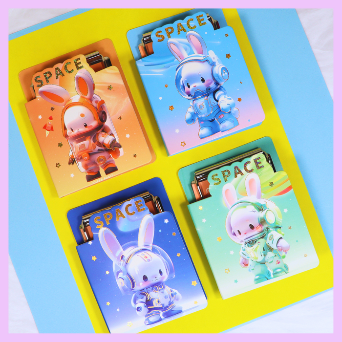 Space theme diary with pad - main view