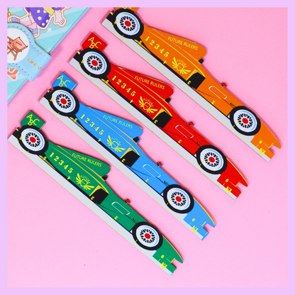Wooden Scale - Car Future Rulers