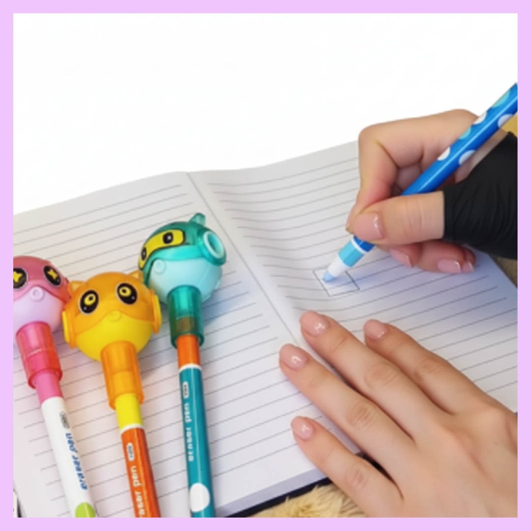 Eraser Pencil with Sharpener